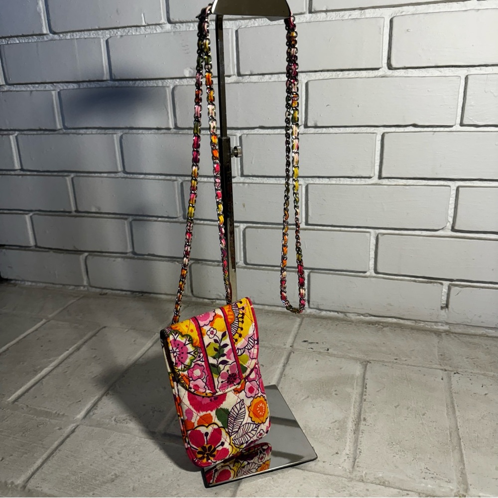 Vera Bradley Cell Phone Crossbody Clementine